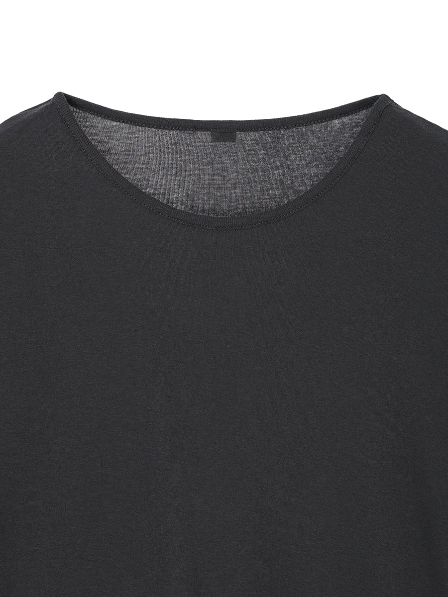 cotton/cashmere feathery T-shirt (small)