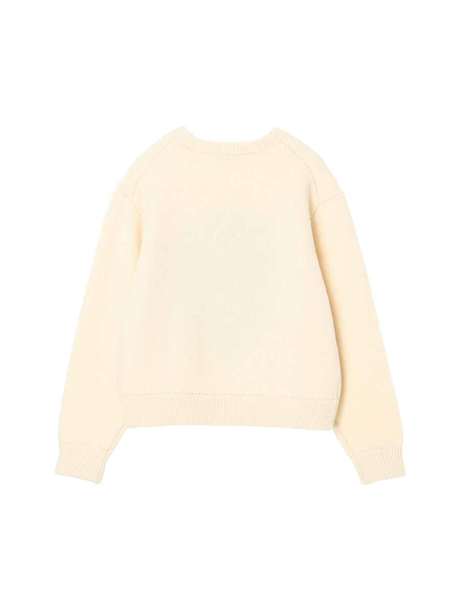 emblem jacquard KNIT