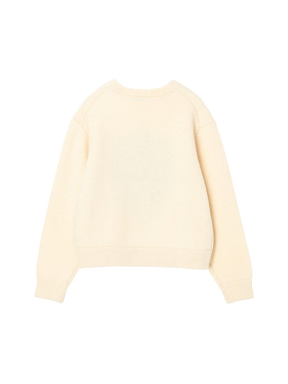 emblem jacquard KNIT