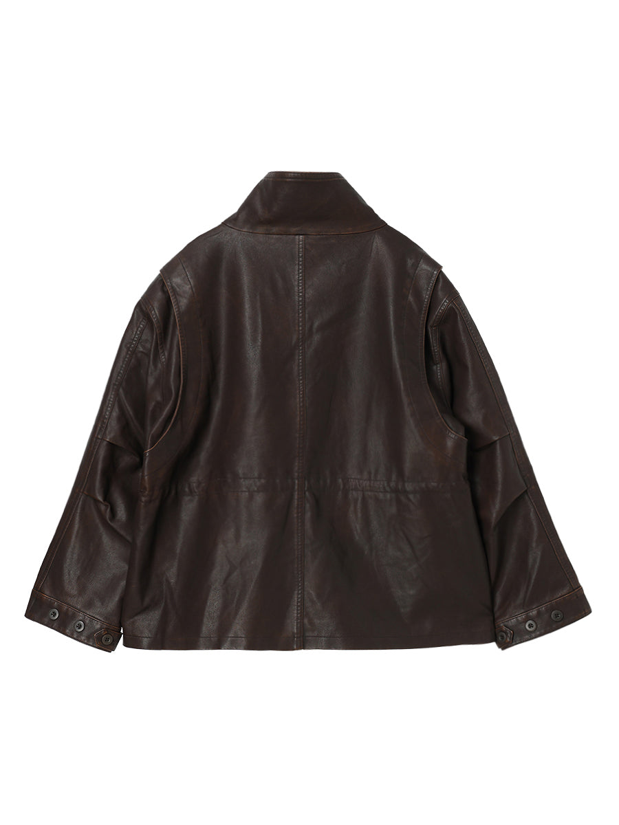 washed field jacket