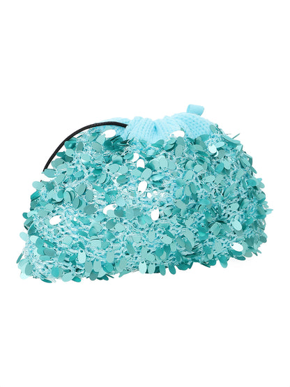spangle KNIT mini bag