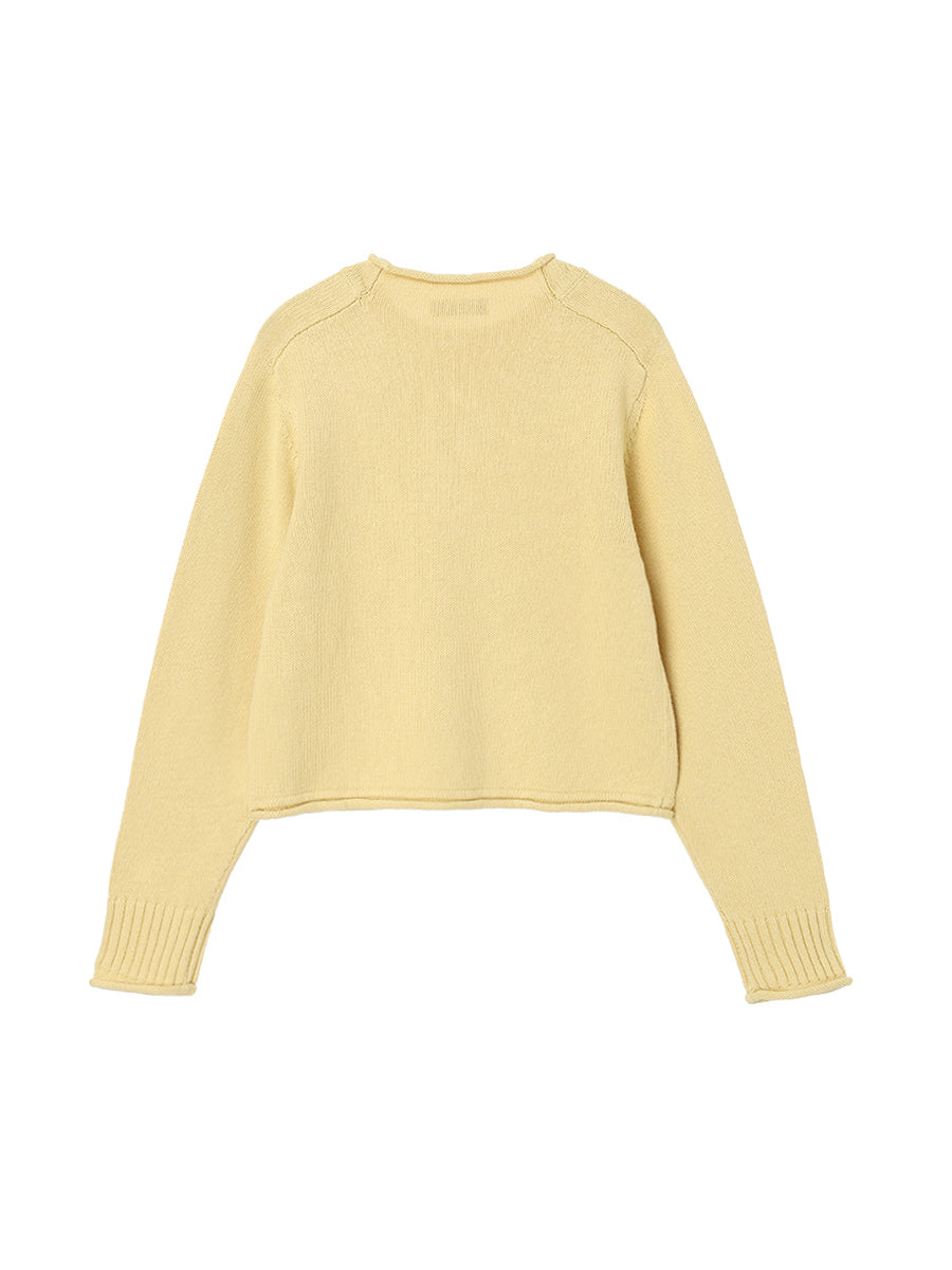 N logo roll-neck KNIT