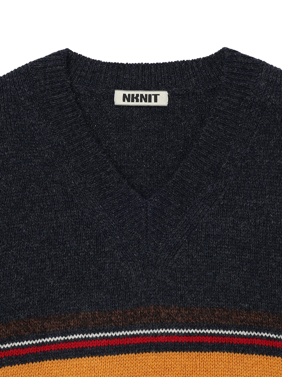 bent elbow wool KNIT