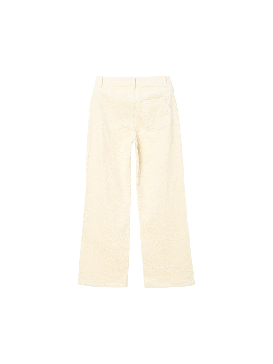 corduroy front pocket pants
