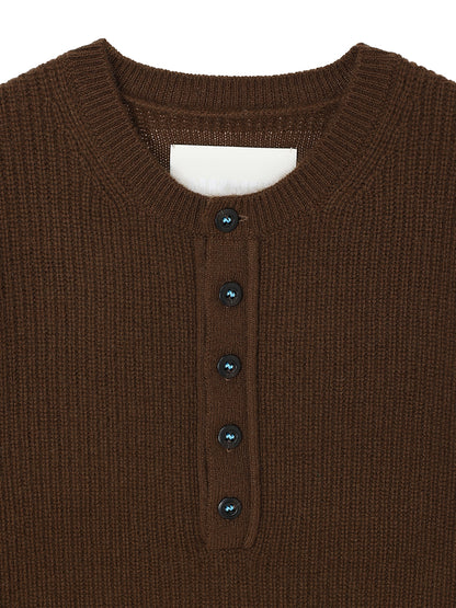cashmere henley KNIT【mini】