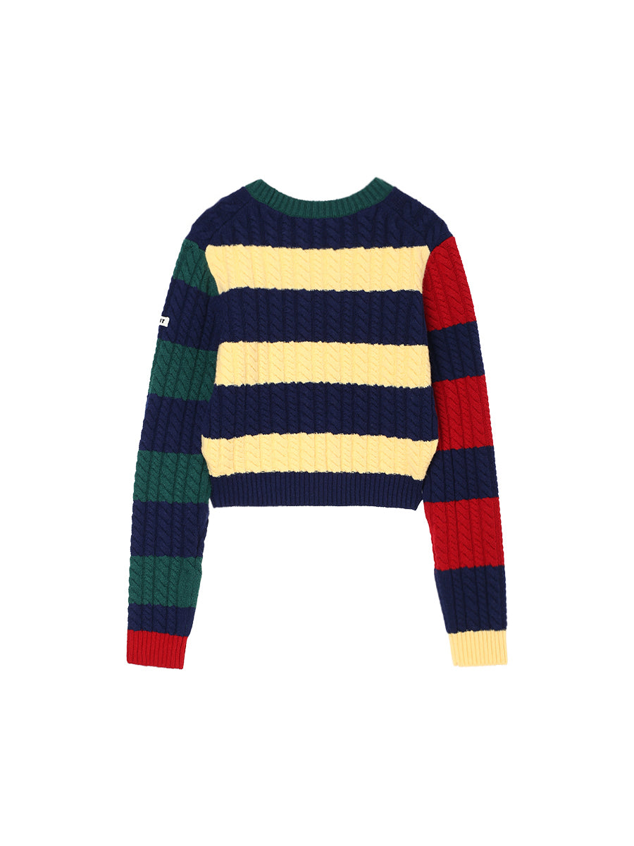 wool cable KNIT