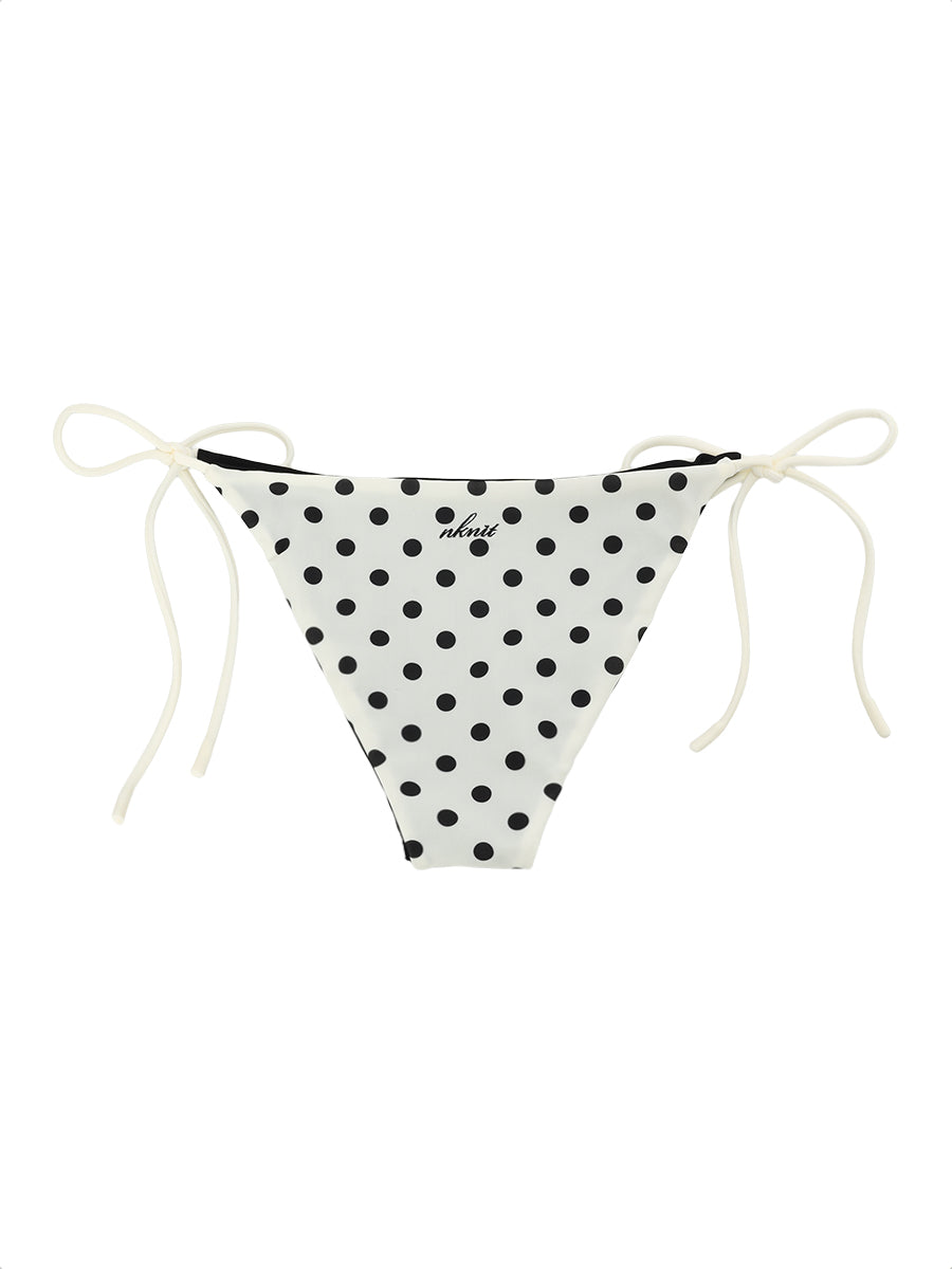 NKNIT リバーシブル ドット 水着 reversible swim bikini – NKNIT