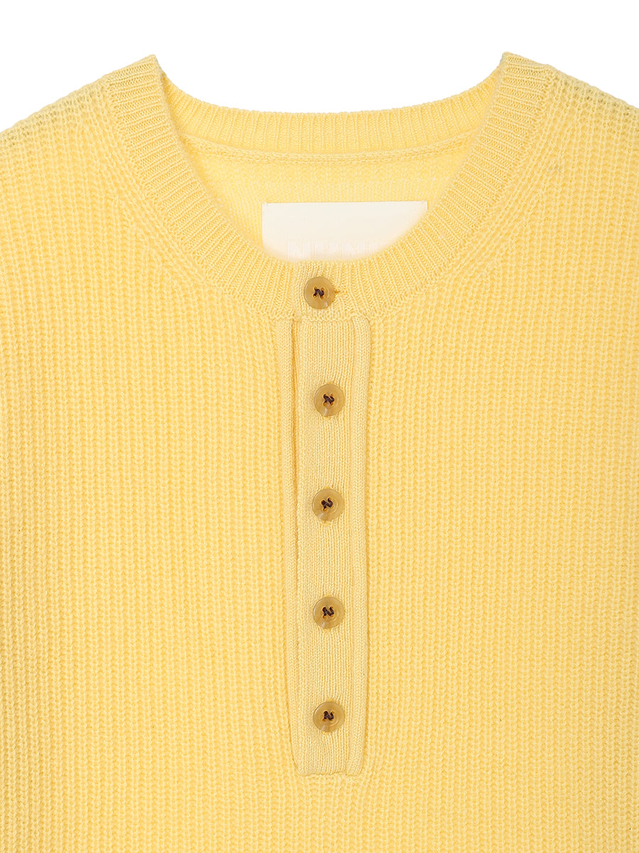 cashmere henley KNIT【large】
