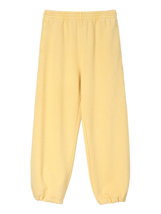 embroidery logo used finish sweatpants