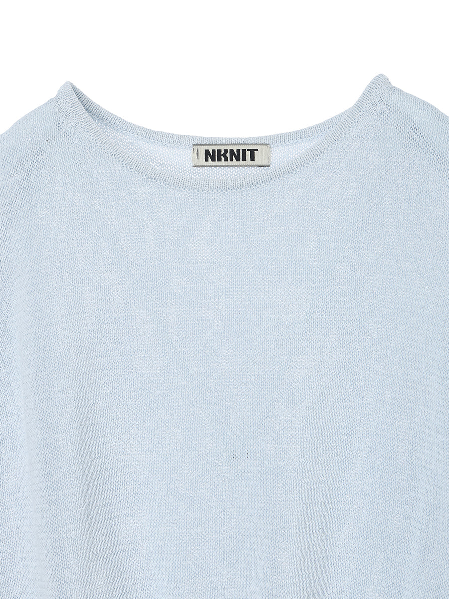 crispy cotton sleeveless KNIT