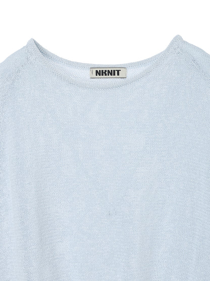 crispy cotton sleeveless KNIT