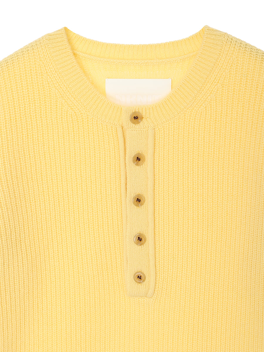 cashmere henley KNIT【mini】