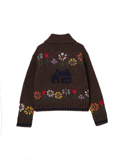 sweet home zip KNIT
