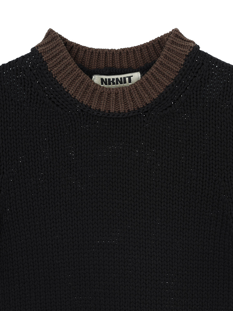 トップス NKNIT spongy KNIT t-shirt (small) spongy KNIT t-shirt(small) – NKNIT