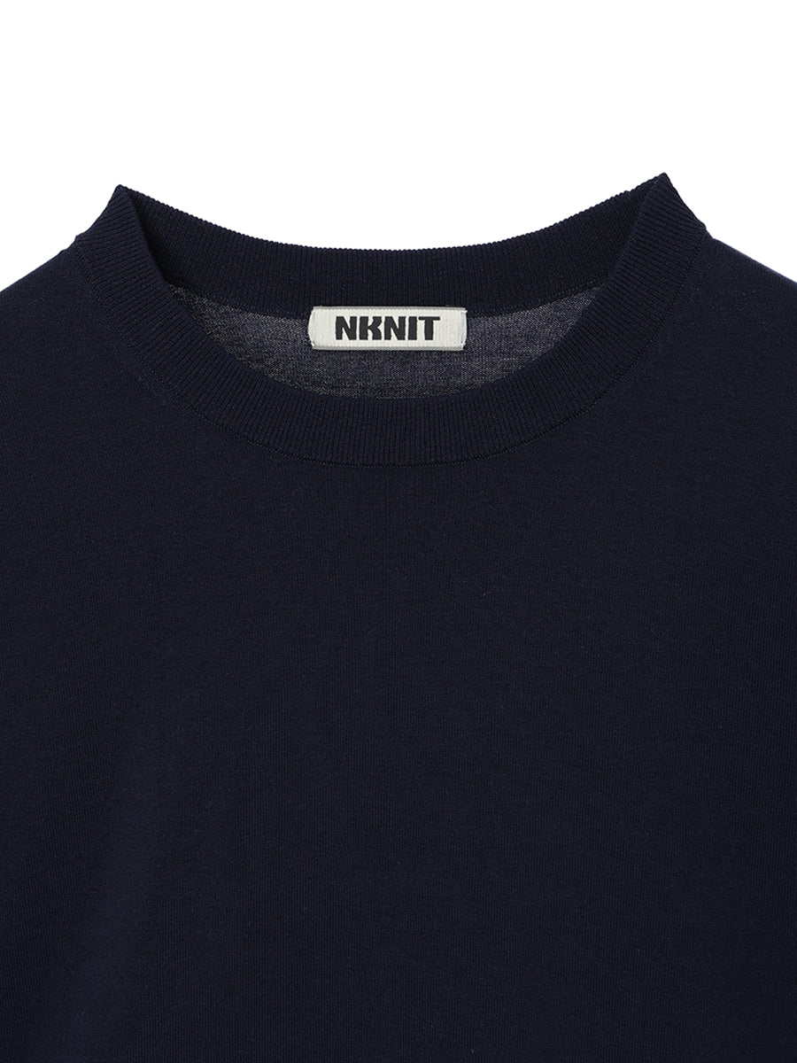 cotton/acetate KNIT t-shirt(medium)
