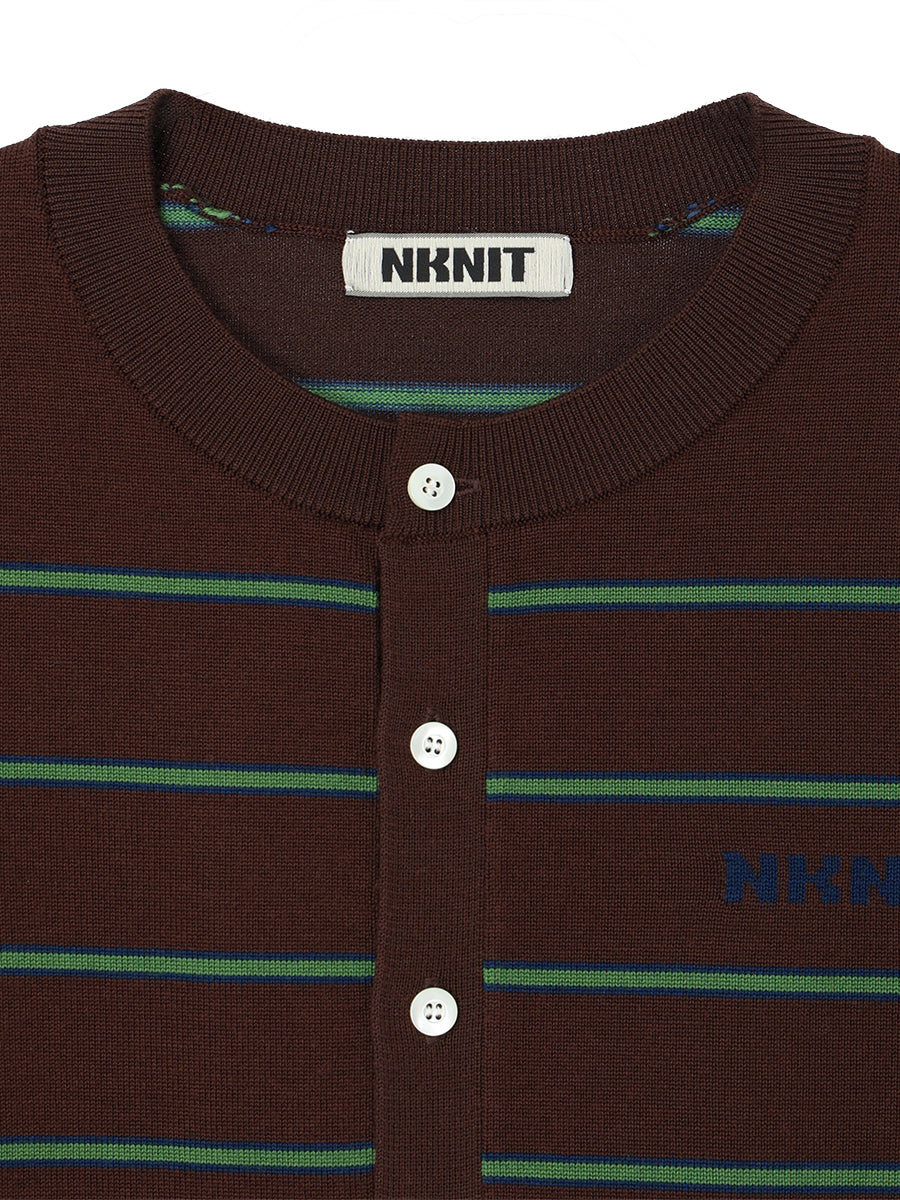 NKNIT logo cardigan