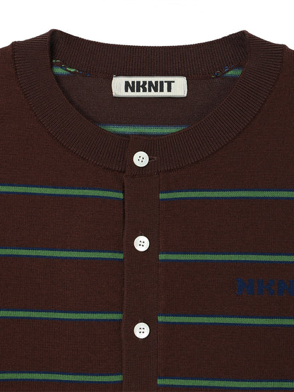 NKNIT logo cardigan