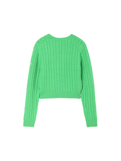 wool cable KNIT