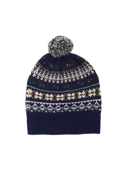 jacquard pattern KNIT beanie