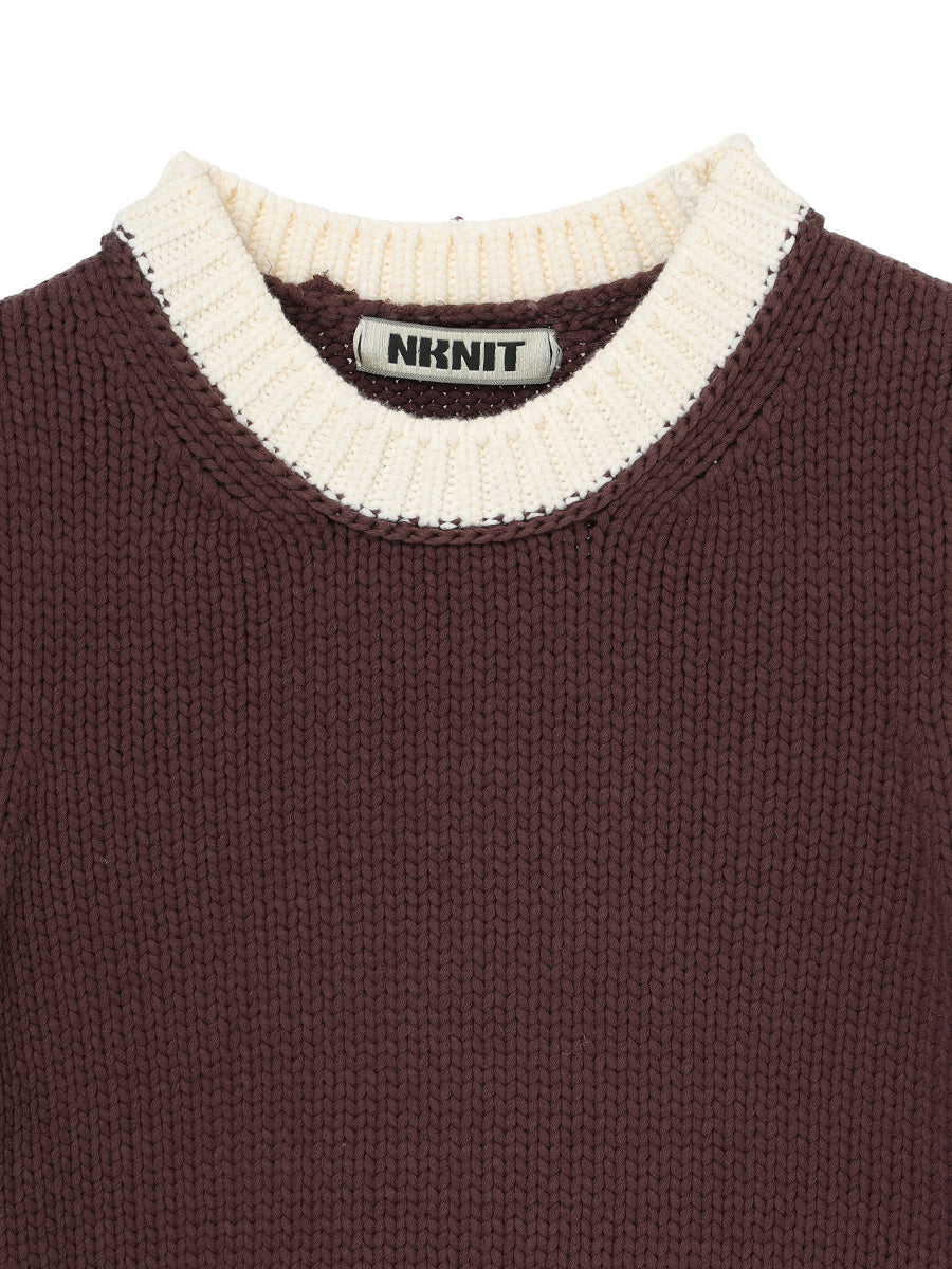 トップス NKNIT spongy KNIT t-shirt(small) spongy KNIT t-shirt(small) – NKNIT