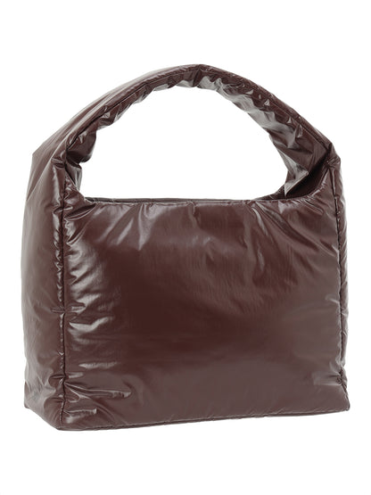large padded box bag