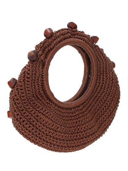 circle KNIT bag (small）