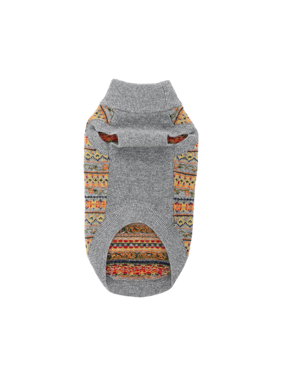 jacquard pattern dog KNIT