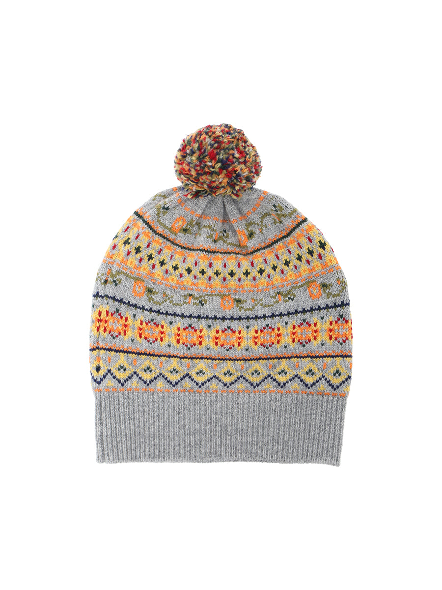 jacquard pattern KNIT beanie