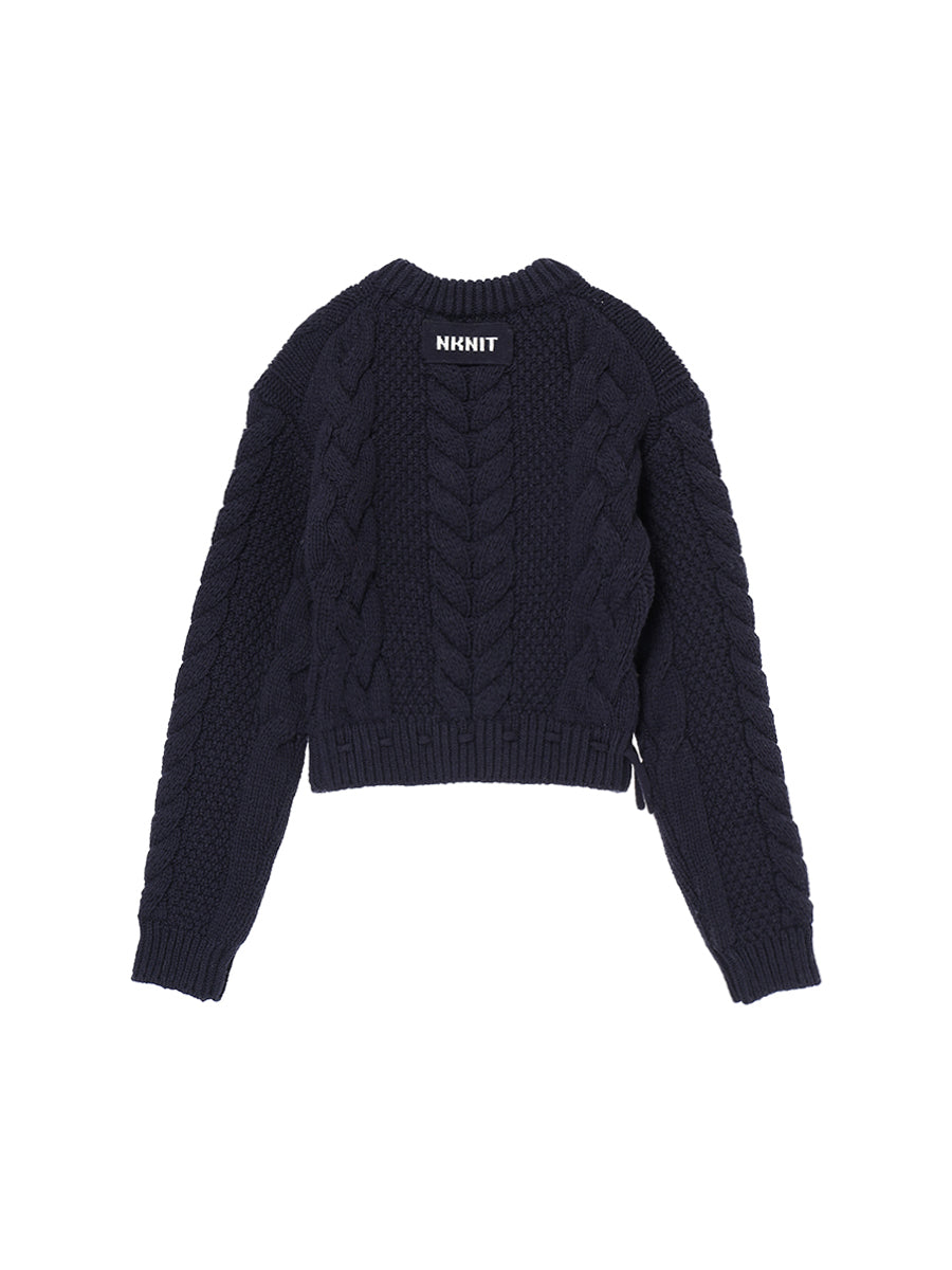 chunky cable KNIT