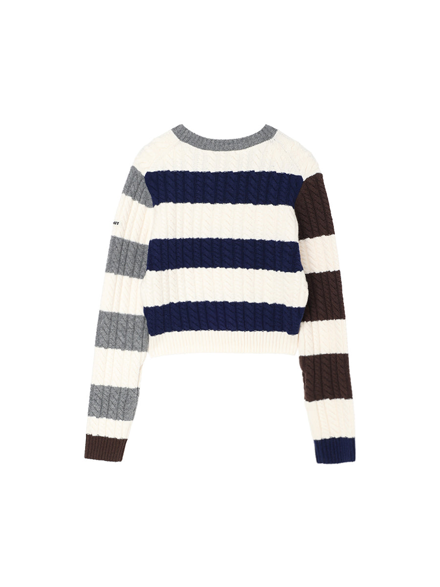 wool cable KNIT