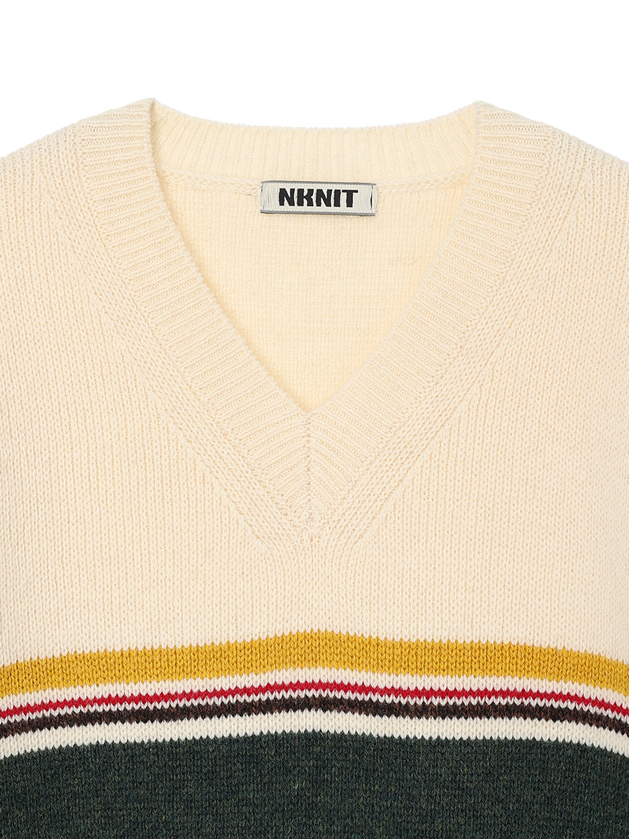 bent elbow wool KNIT