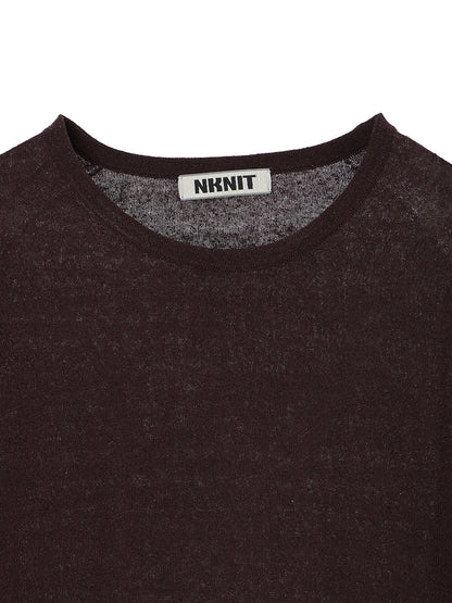 100% silk long sleeve KNIT