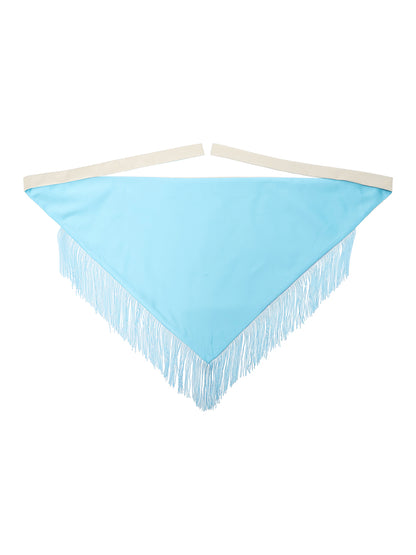 triangle fringe scarf