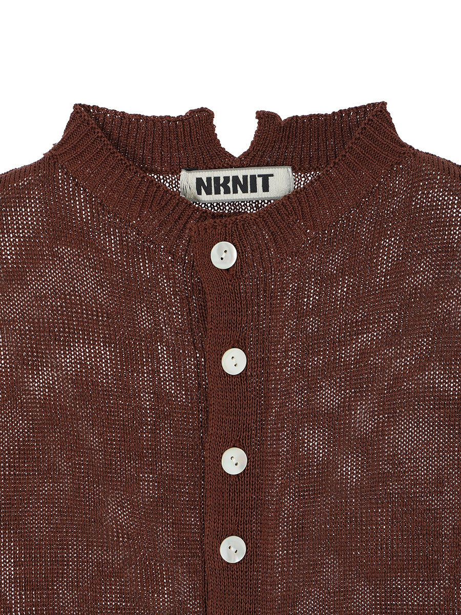 ンニット NKNIT KNIT blouson ニット／茶2 ンニット NKNIT KNIT blouson ニット／茶2 【公式通販】