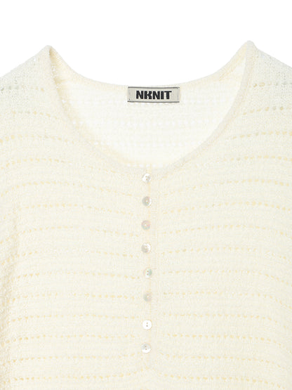 mesh KNIT tops