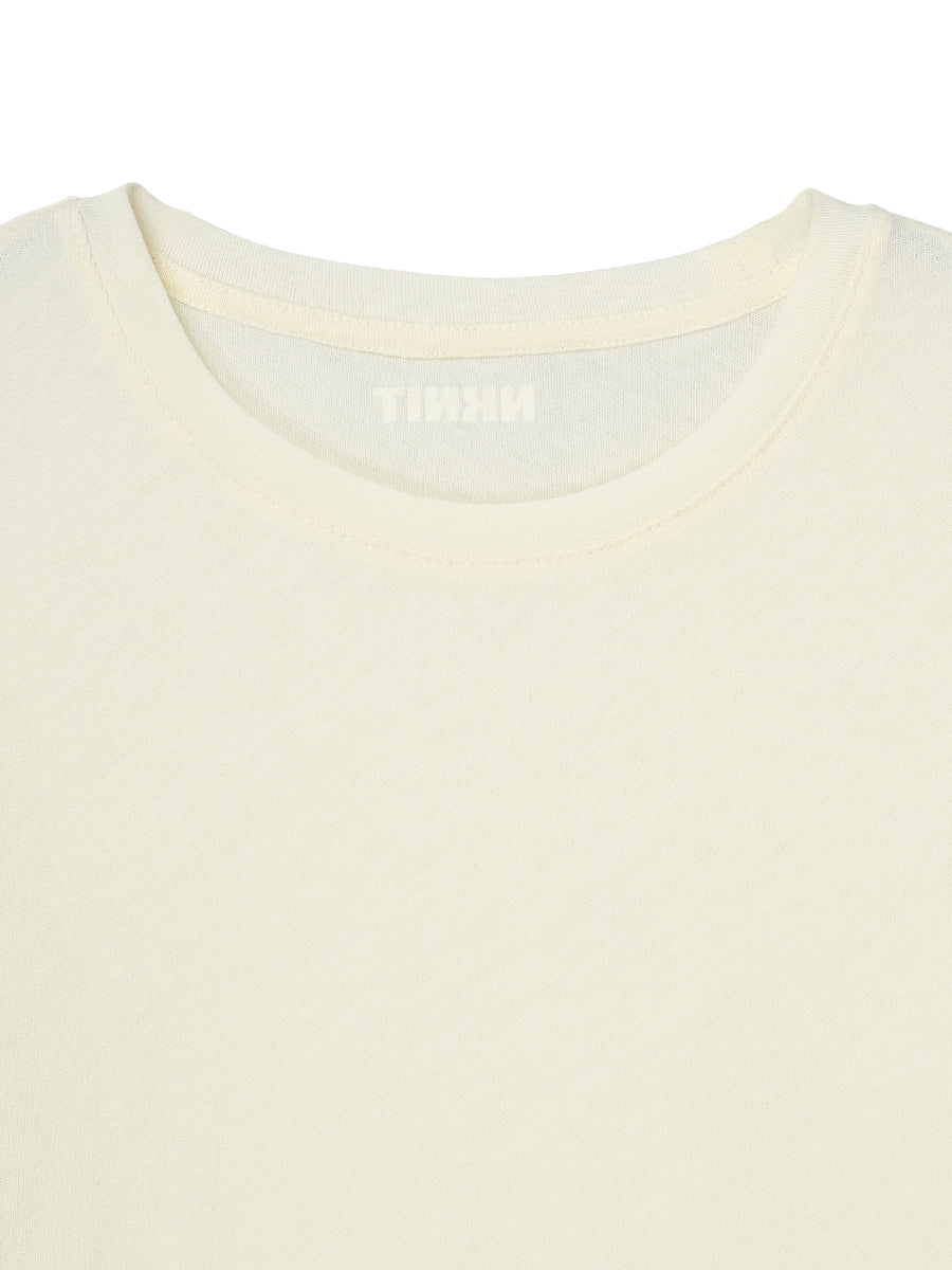 washed cotton t-shirt  2 pcses set