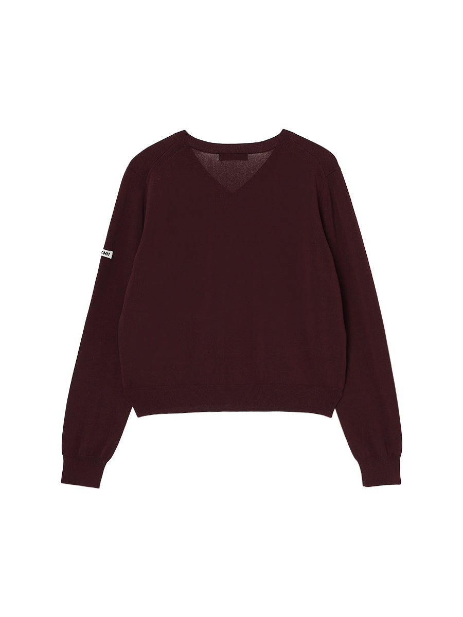 basic v-neck KNIT