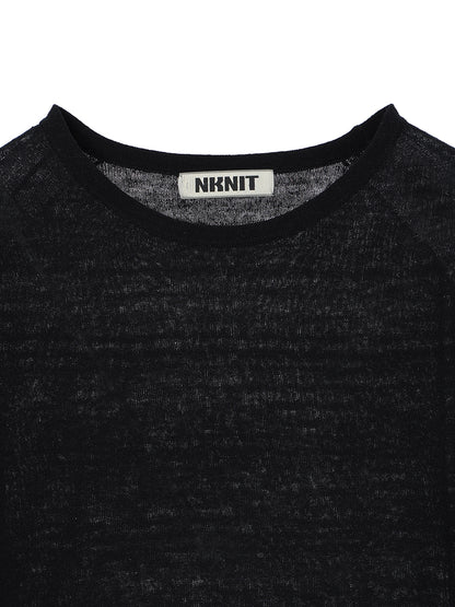 100% silk long sleeve KNIT