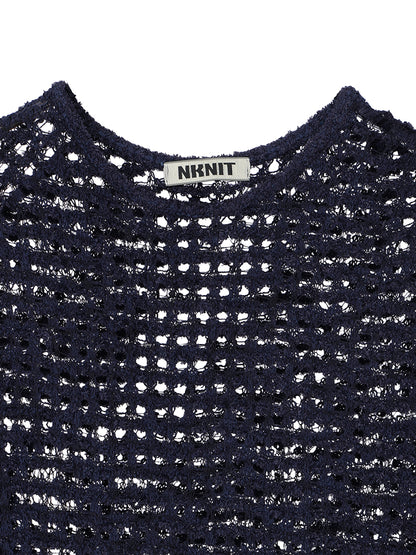 dry sheer KNIT long dress