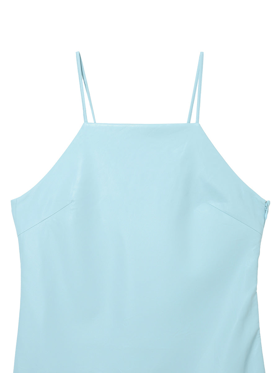 apron mini dress