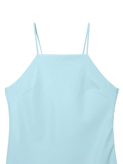 apron mini dress