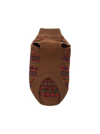 jacquard pattern dog KNIT