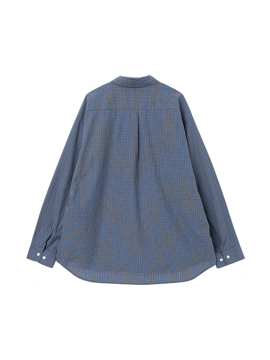 oversized checkered shirt