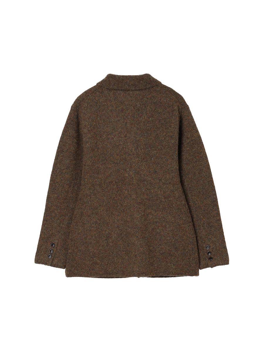 felting  KNIT shaped jacket