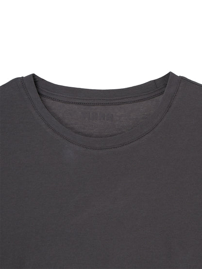 washed cotton t-shirt  2 pcses set