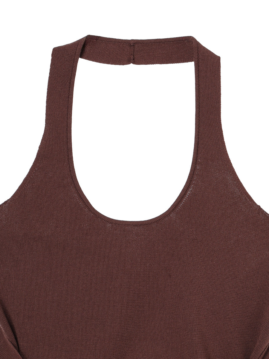 tie KNIT vest – NKNIT