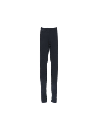 sheer rib KNIT leggings