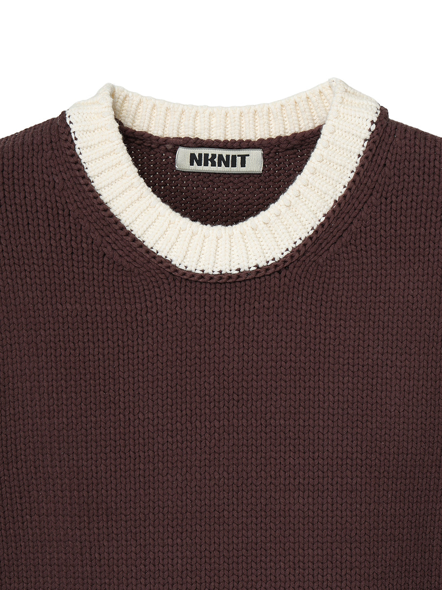 トップス NKNIT spongy KNIT t-shirt(small) spongy KNIT t-shirt(big) – NKNIT