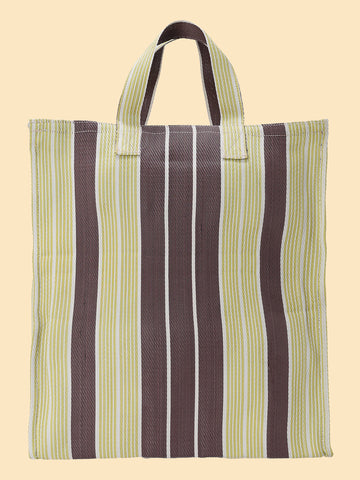 striped beach bag – NKNIT