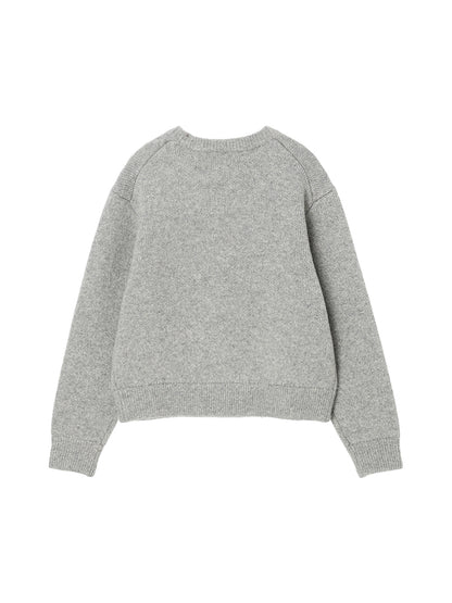 emblem jacquard KNIT